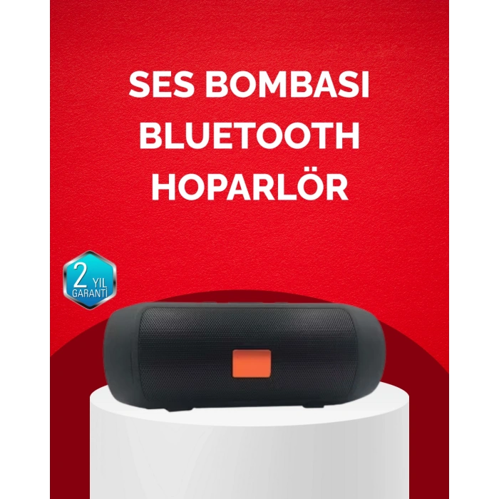 Nevamel® Bluetooth Hoparlör 20W Bass Güçlü Ses USB Flash AUX Destekli