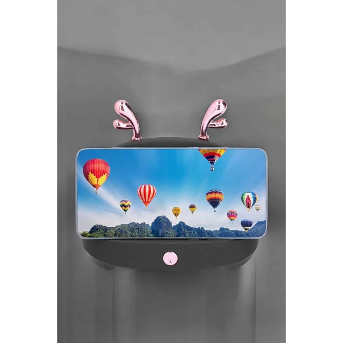 Nevamel Bluetooth Hoparlör Telefon Tutuculu Akıllı Hoparlör Uzun Pil Ömrü