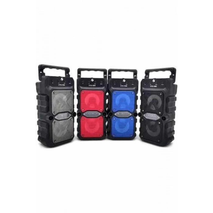 Nevamel Bluetooth Hoparlör Yüksek Ses Kaliteli Büyük Boy Çift Çıkışlı Ses Bombası