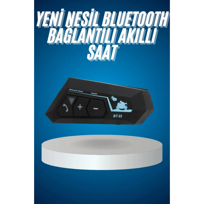 Nevamel Bluetooth Kask Kulaklığı Intercom 5.0 Bluetooth Android ve İOS Uyumlu