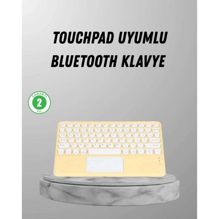 Nevamel Bluetooth Klavye – Kablosuz Sessiz Tuşlu Android iOS Windows Uyumlu Kompakt Taşınabilir Tasarım