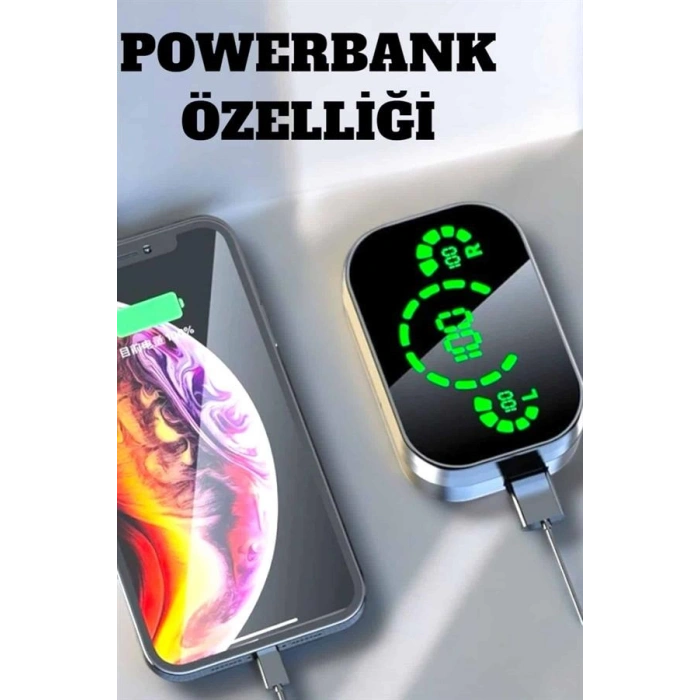 Nevamel Bluetooth Kulaklık Çift Telefon Desteği ve Suya Dayanıklı Powerbankli