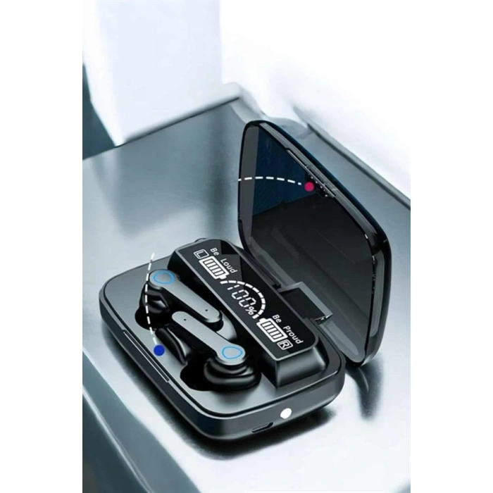 Nevamel® Bluetooth Kulaklık Dijital Göstergeli Kablosuz Uzun Pil Ömrü
