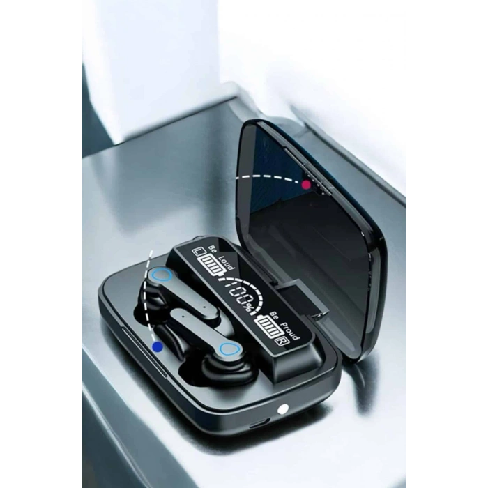 Nevamel® Bluetooth Kulaklık Dijital Göstergeli Kablosuz Uzun Pil Ömrü