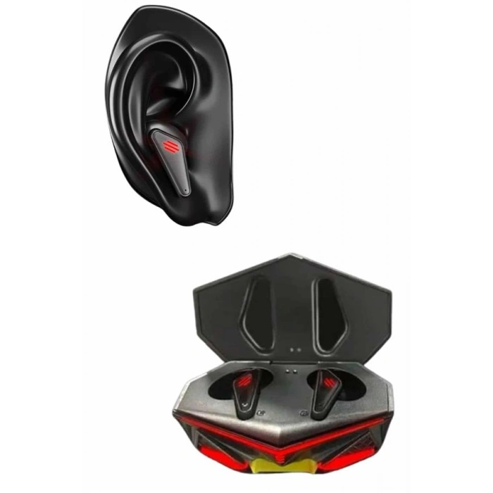 Nevamel Bluetooth Kulaklık HD Ses Kaliteli Işıklı Metal Kasa Ios Android Uyumlu Mikrofonlu