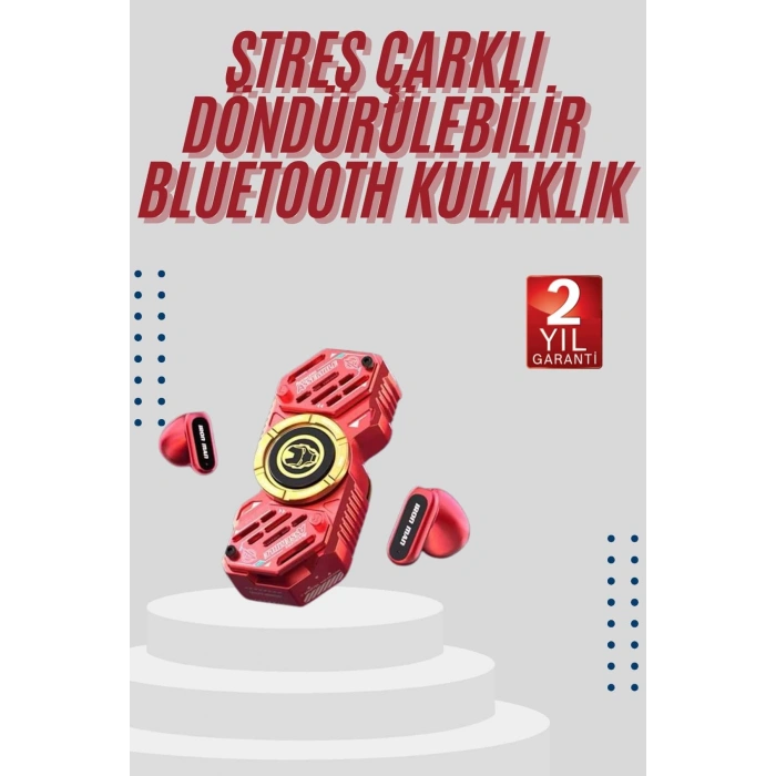 Nevamel® Bluetooth Kulaklık Stres Çarkı ANC Özellikli Gaming Kulaklık