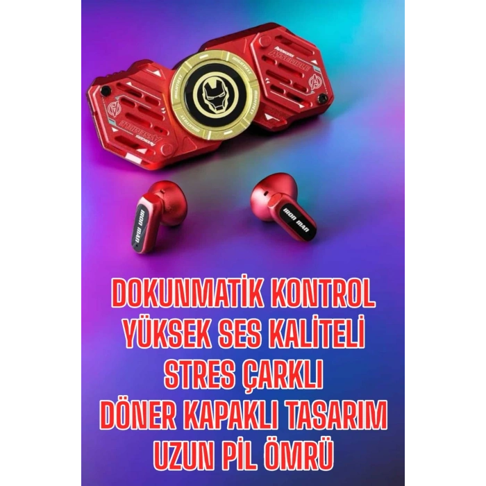 Nevamel® Bluetooth Kulaklık Stres Çarklı Döndürülebilir Uzun Şarj Süreli Oyuncu Kulaklığı