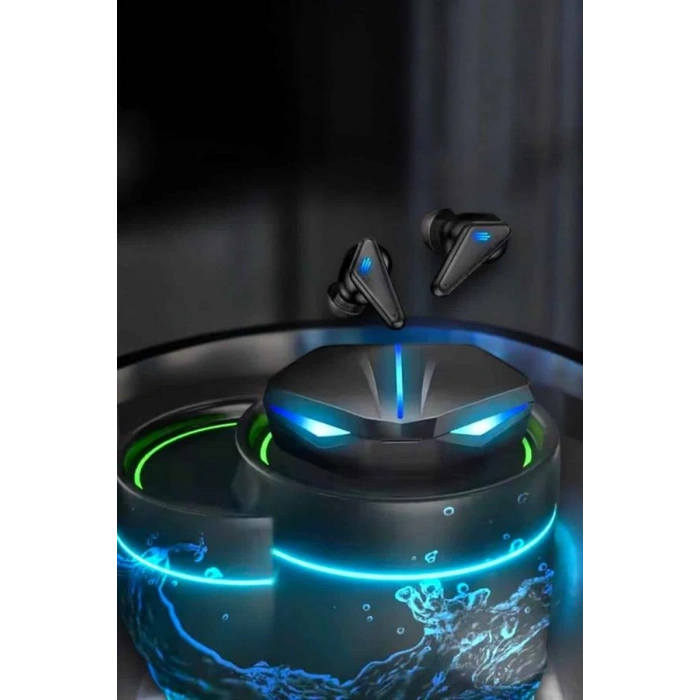 Nevamel Bluetooth Oyuncu Kulaklığı Led Işıklı Kablosuz ANC Özelliği