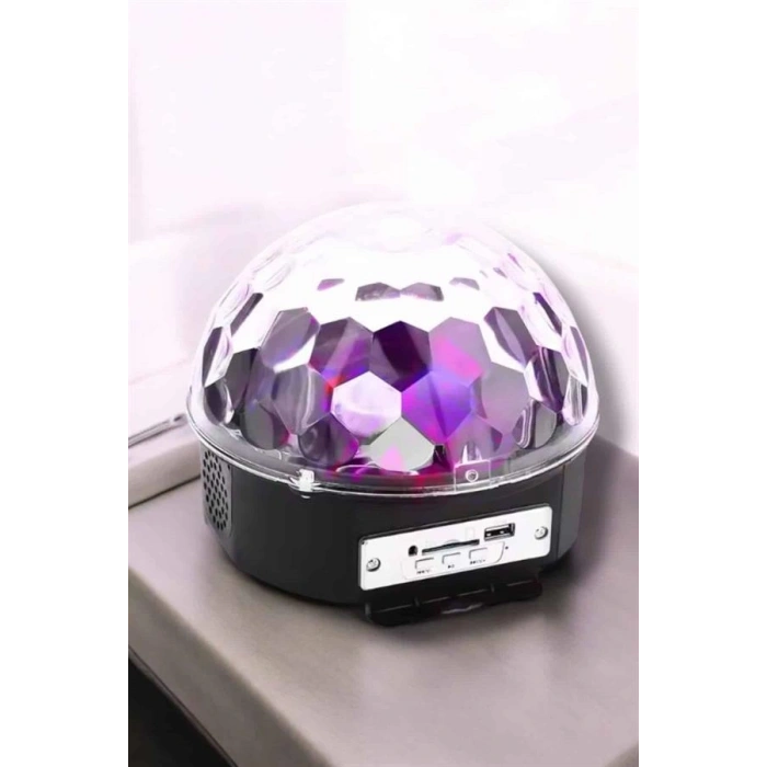 Nevamel Bluetooth ve Uzaktan Kumandalı Çok Renkli Masaüstü Disko Topu