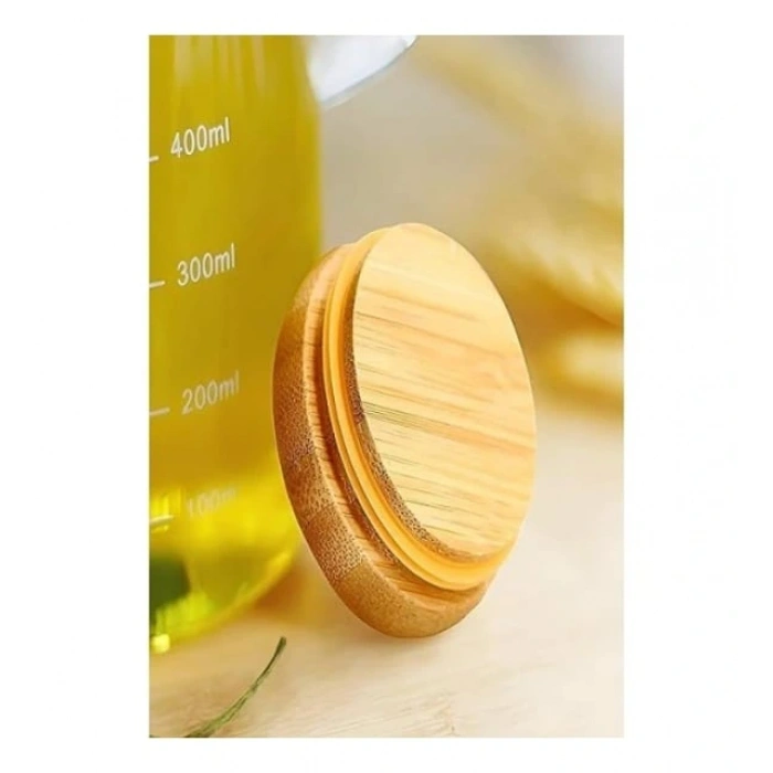 Nevamel Borosilikat Cam 900 ml. Yağdanlık