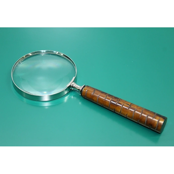 Nevamel Boynuz Pirinç Büyüteç Model 5