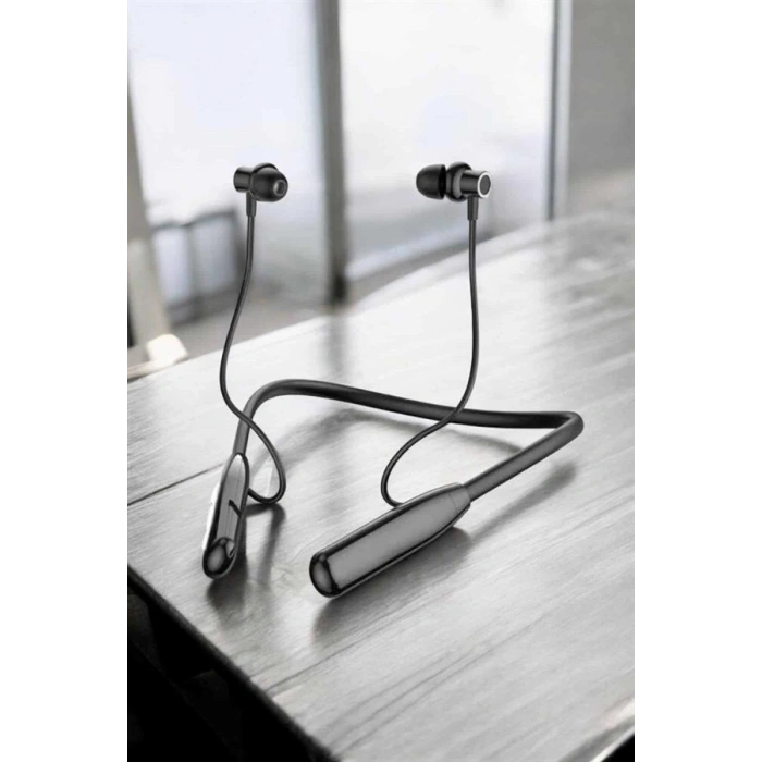 Nevamel Boyun Bantlı Bluetooth Kulaklık Yüksek Ses Kaliteli 100 Saat Kulaklık
