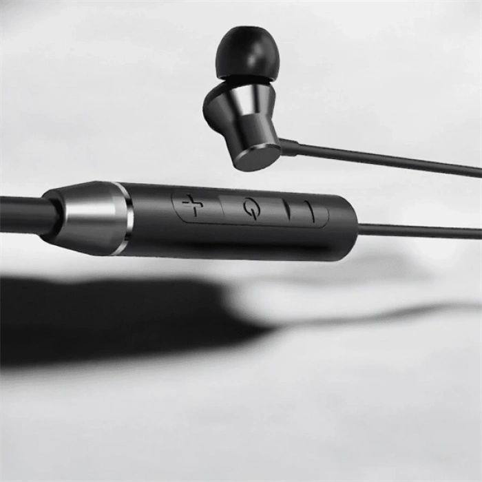 Nevamel Boyun Bantlı Kablolu Kulaklık ANC Özelliği Uzun Şarj Süreli Sporcu Kulaklığı