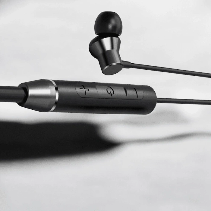 Nevamel Boyun Bantlı Kablolu Kulaklık ANC Özelliği Uzun Şarj Süreli Sporcu Kulaklığı 100 saat