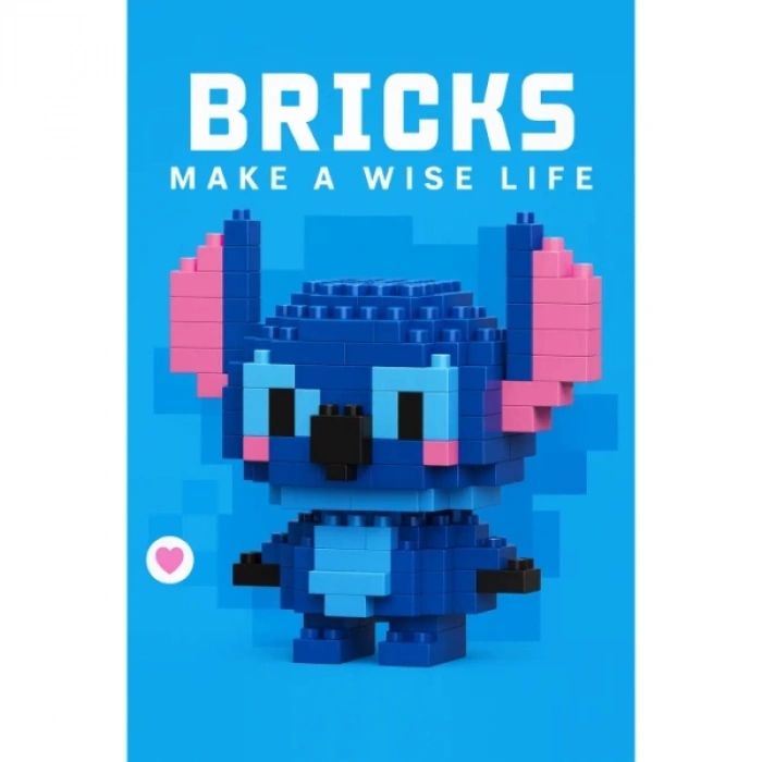 Nevamel® Bricks Stitch Mini Lego Figürü