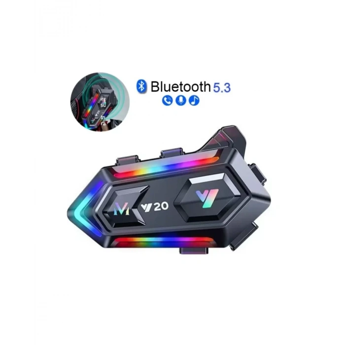 Nevamel® BT5.3 Çipli Kask İçi Bluetooth Kulaklık 25 Saat Pil