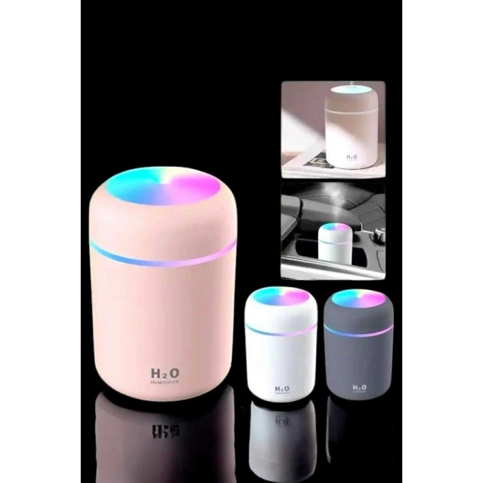 Nevamel Buharlı Hava Nemlendirici Aromaterapi Renk Değiştirilebilir