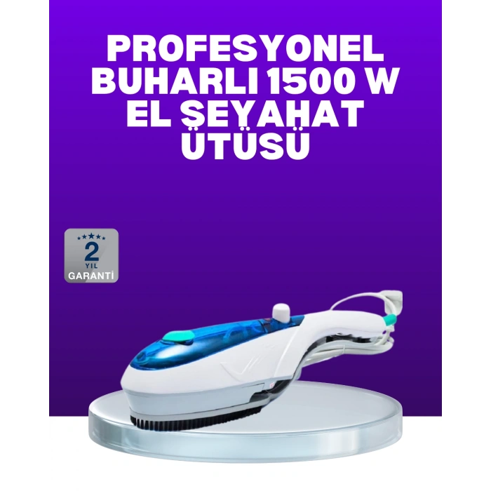 Nevamel Buharlı Pratik Ütü Seyahat Tipi Kırışıklık Giderici