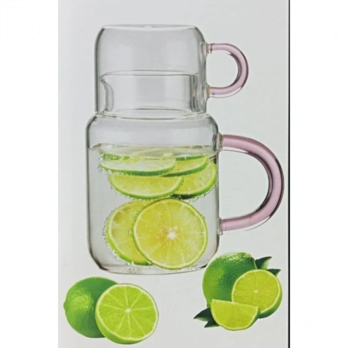 Nevamel Cam Bardak Sürahi