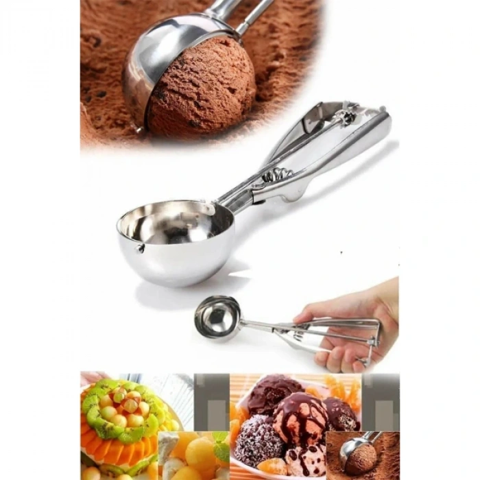 Nevamel Çelik Dondurma Kaşığı
