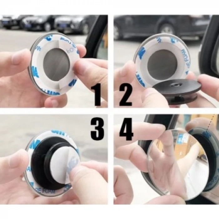 Nevamel Çerçevesiz  Ayarlanabilir Kör Nokta Ayna Seti