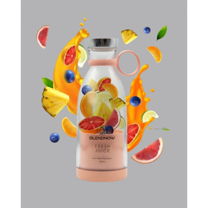 Nevamel Çevre Dostu Cam Gövdeli Kablosuz Smoothie Blender