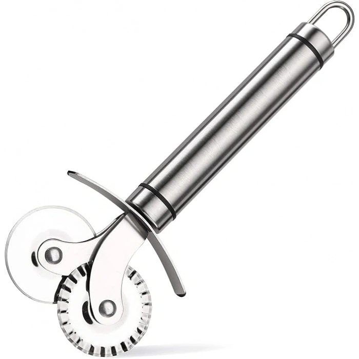 Nevamel Çift Başlıklı Pizza Hamur Bıçağı