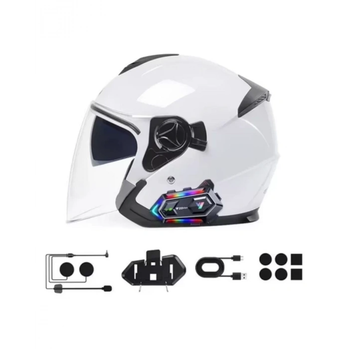 Nevamel® Çift Gürültü Azaltmalı Motosiklet Kask Telsiz Kulaklık