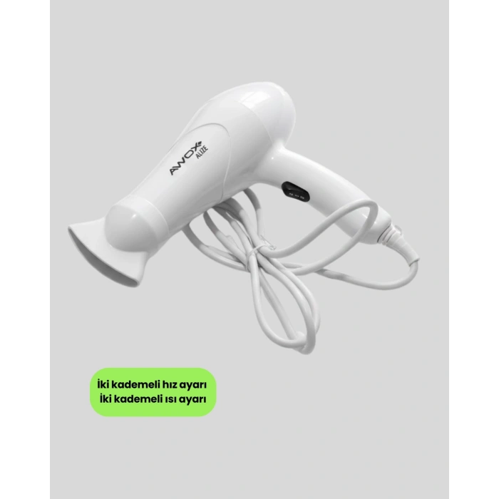 Nevamel® Çift Isı ve Hız Ayarlı Katlanabilir Saç Kurutma Makinesi