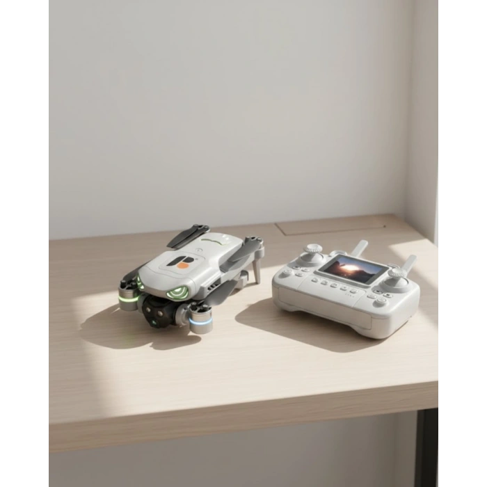 Nevamel® Çift Kameralı Akıllı Engel Algılamalı Katlanabilir Drone