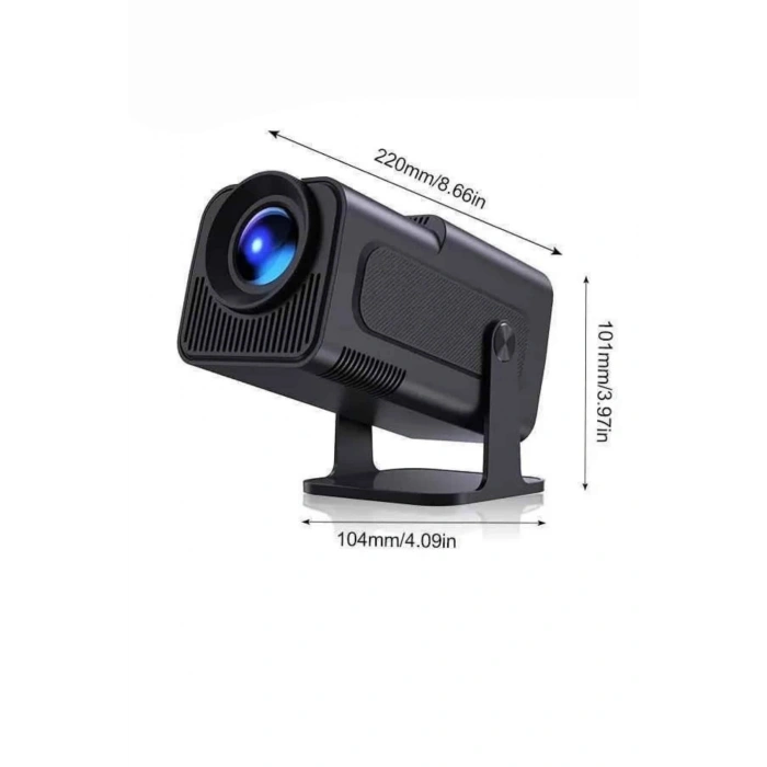 Nevamel Çift Kollu Projeksiyon Taşınabilir Game Projektör Full Hd 1080P 4k Projeksiyon Gamepad