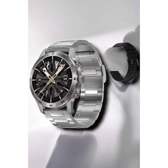 Nevamel Çift Kordonlu Yüksek Çözünürlüklü Akıllı Saat Uyku İzleyici & Spor Modları