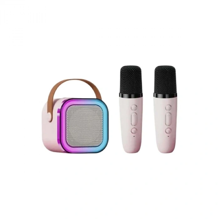 Nevamel Çift Mikrofonlu Hoparlör Bluetooth - FM - USB Özellikli