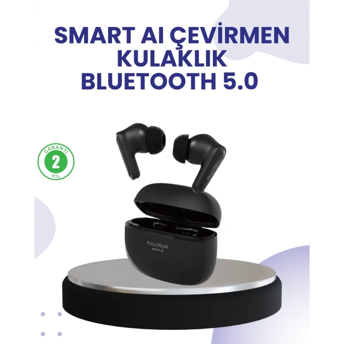 Nevamel® Çift Mikrofonlu Kablosuz Kulaklık ANC ENC ve Oyun Modlu