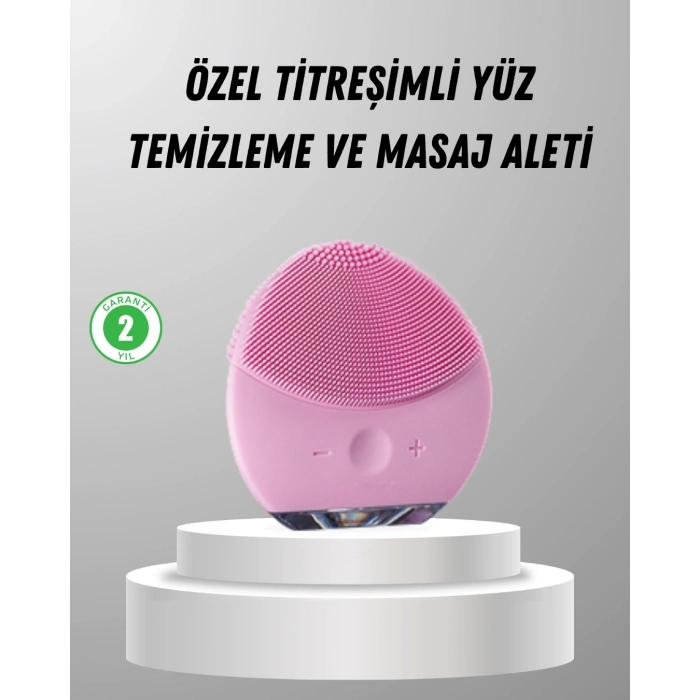 Nevamel® Cilt Dostu Silikon Yüz Masaj Aleti – Hafif Dayanıklı ve Su Geçirmez Tasarım