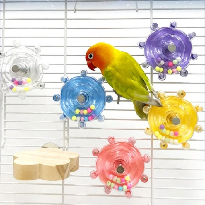 Nevamel Çıngıraklı Kuş Kafesi İçin Çark Oyuncağı