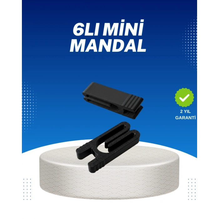 Nevamel® Cips Kahve ve Bakliyat İçin Poşet Kapatma Mandalı