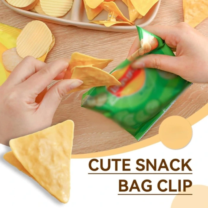 Nevamel Cips Şeklinde Poşet Klipsleri