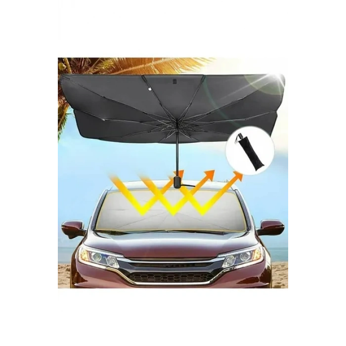Nevamel Citroen C3 Aircross Peugeot 3008 Skoda Kamiq Seat Ateca Hyundai Kona Uyumlu Oto Şemsiye