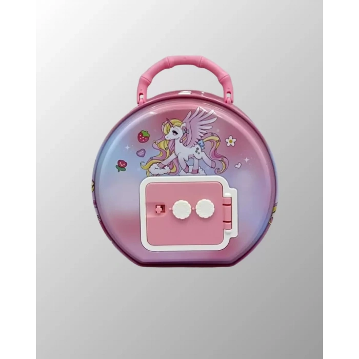 Nevamel® Çocuk Para Kasası Anahtarlı Güvenli Tasarruf Kutusu