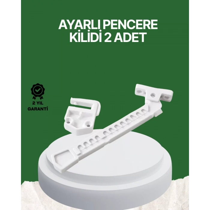 Nevamel® Çocuk ve Evcil Hayvanlar İçin Pencere Emniyet Kilidi 2 Adet
