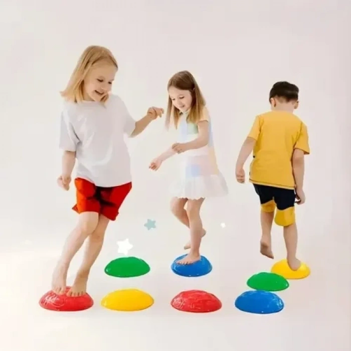 Nevamel Çocuk Yarım Küre Denge ve Koordinasyon Adası 6lı Set