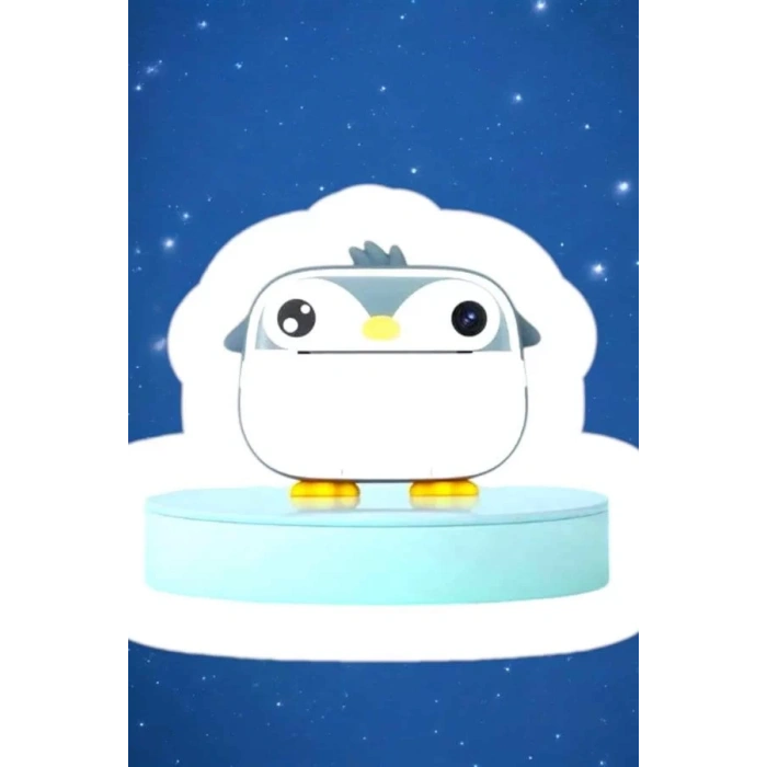 Nevamel® Çocuklar İçin Özel Fotoğraf Makinesi Printer Kamera Taşınabilir HD