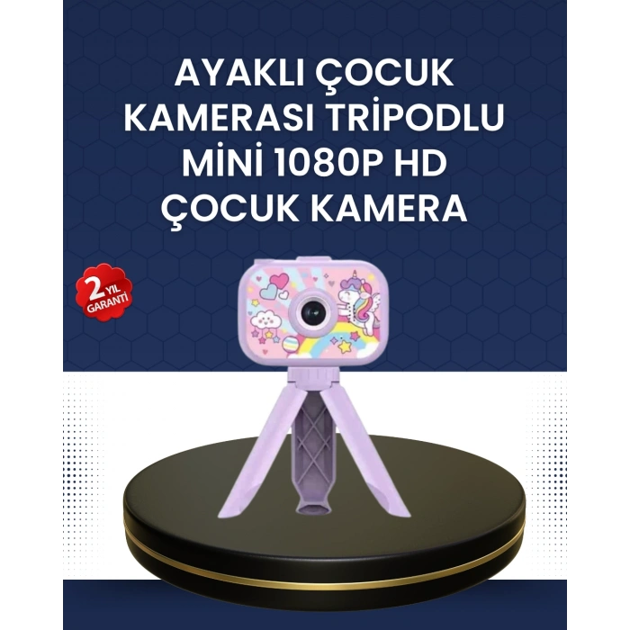 Nevamel® Çocuklara Özel Tripodlu Kamera – 27 Çerçeve ve 10 Ayna Efekti
