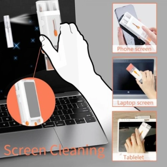 Nevamel Çok Amaçlı Temizleyici Kit  ve Telefon Standı