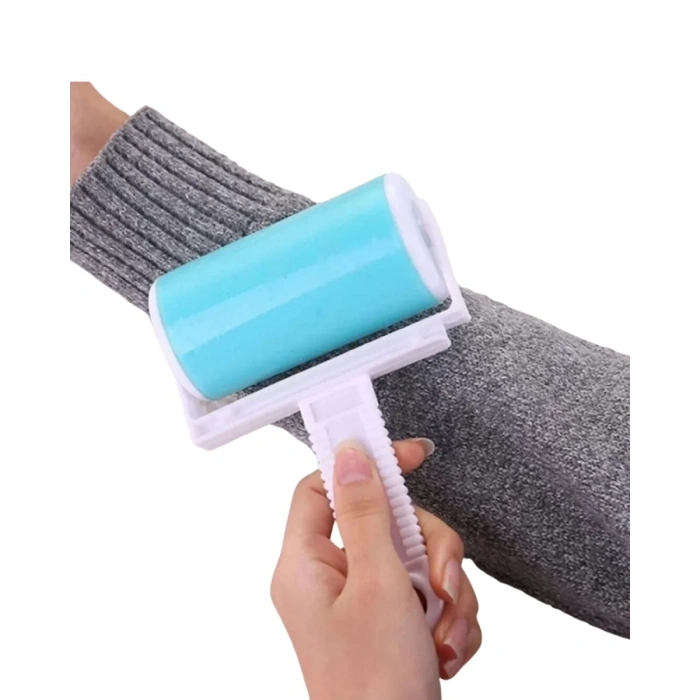 Nevamel® Çok Amaçlı Tüy Temizleme Rulosu Kedi Köpek Tüyü Toz ve Saç Toplama Aparatı