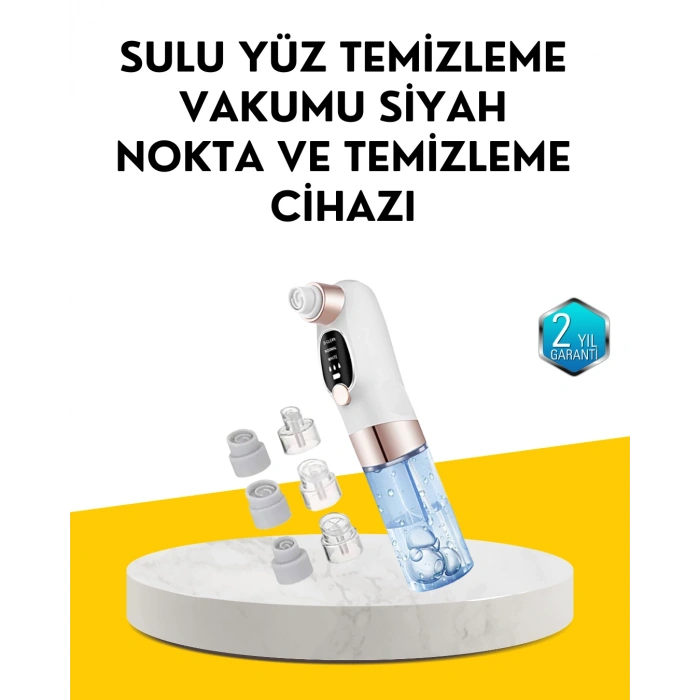 Nevamel Çok Fonksiyonlu Cilt Bakım Cihazı – Siyah Nokta Gözenek ve Akne Temizleyici