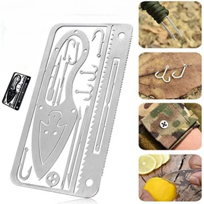 Nevamel Çok Fonksiyonlu Hayatta Kalma Balıkçı Kiti