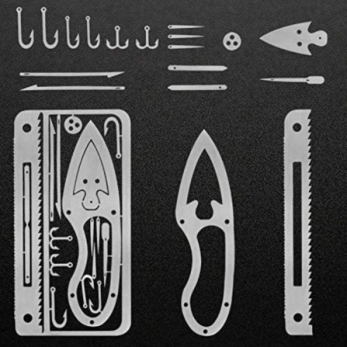 Nevamel Çok Fonksiyonlu Hayatta Kalma Balıkçı Kiti