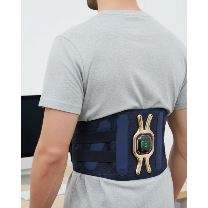 Nevamel® Çok Fonksiyonlu Masaj Kemeri Isı ve Titreşim Destekli